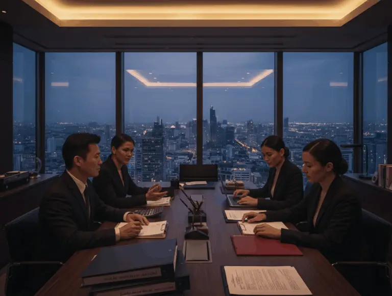 Outsourced legal team in Thailand providing monthly legal packages for companies