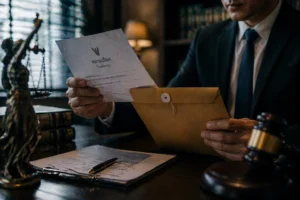 Thailand summons and criminal warrants