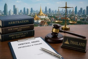 enforcement of foreign arbitral awards Thailand