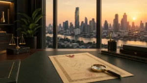 Foreign nominee land ownership compliance review in a Bangkok law office