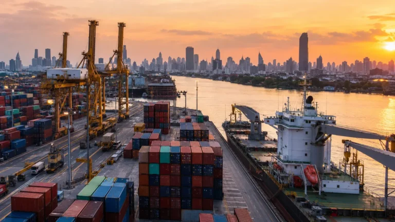 Thailand customs duty 2026 reform impacting cross-border imports at Bangkok port