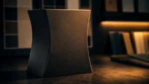 Unbranded sculptural packaging representing packaging design protection in Thailand