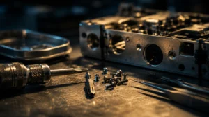 Precision tools and disassembled equipment illustrating right to repair in Thailand