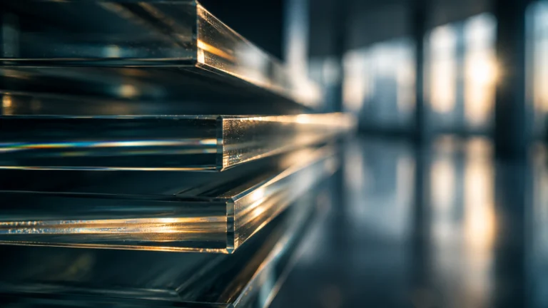 Layered glass panels representing the Thailand data-sharing law framework